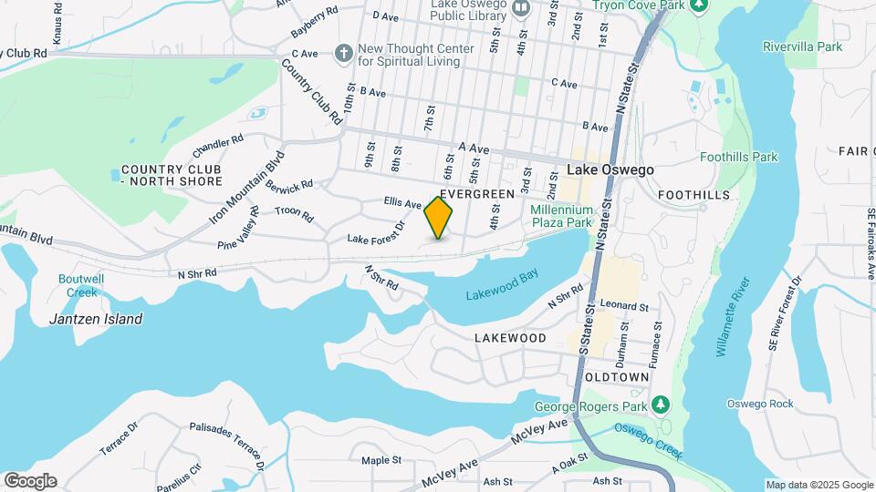 632 Lake Bay Ct Mapa y Detalles de la Ubicación