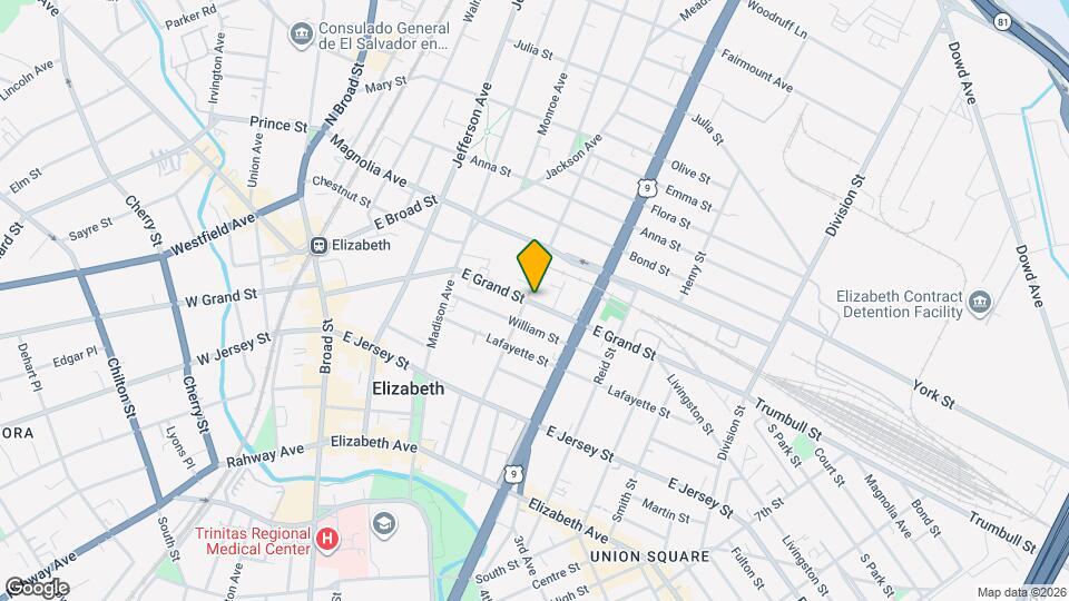 201 Catherine St Mapa y Detalles de la Ubicación