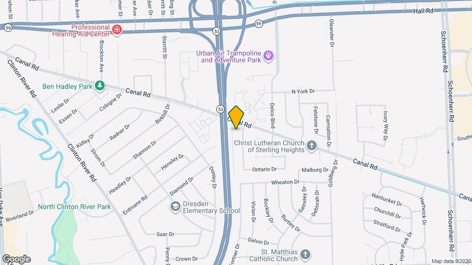 43992 Freeway Dr Map and Location Details
