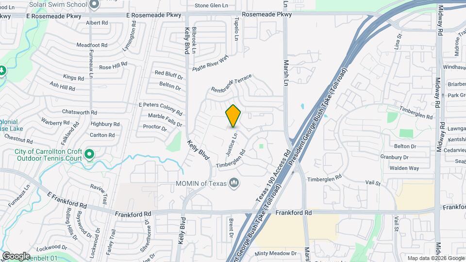 18243 Justice Ln Mapa y Detalles de la Ubicación