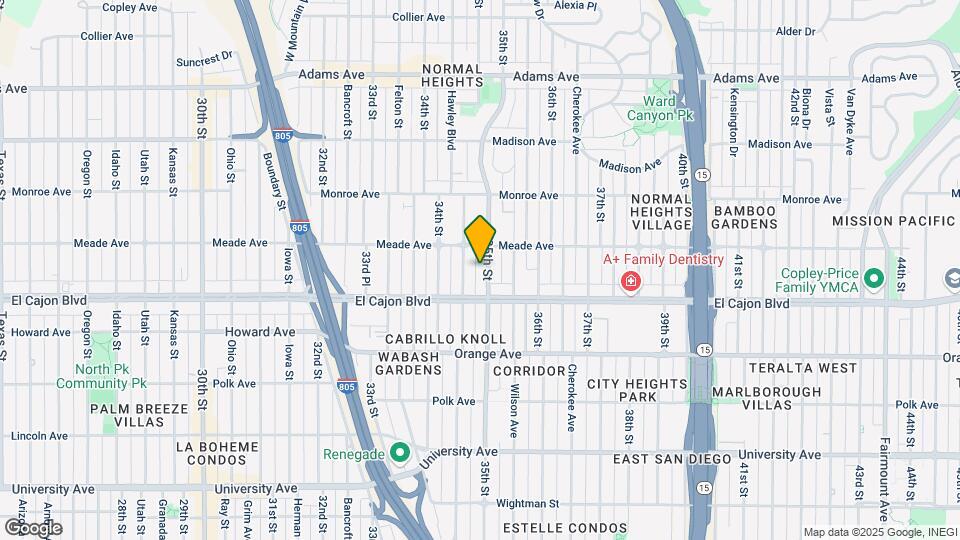 4350-4356 35th St Mapa y Detalles de la Ubicación