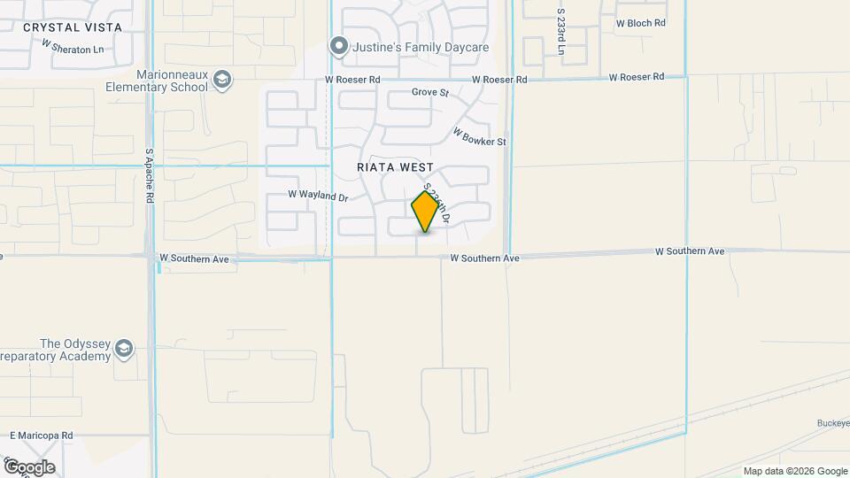 23683 W Huntington Dr Mapa y Detalles de la Ubicación
