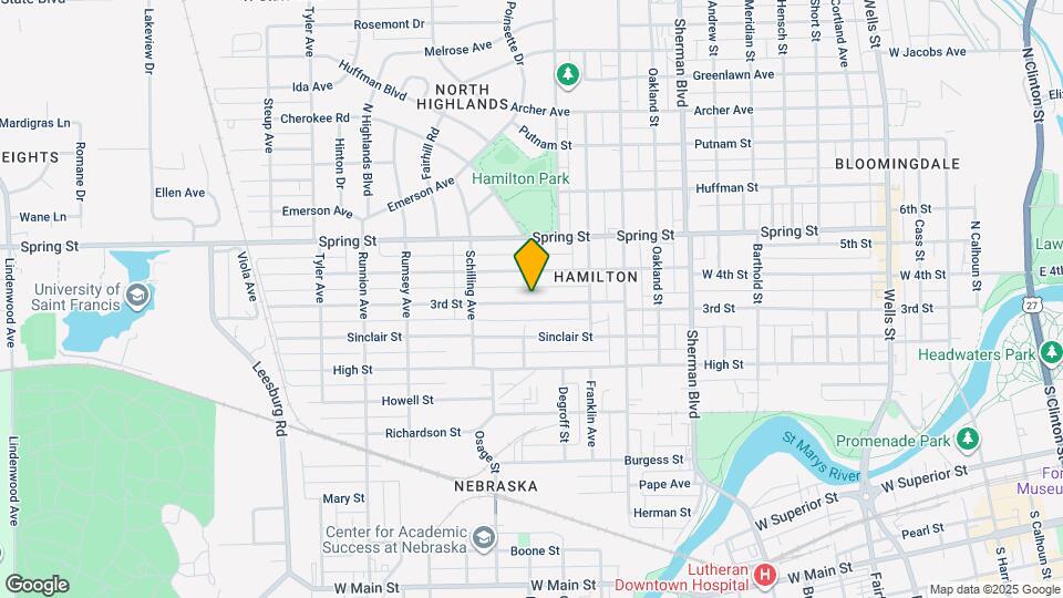 1330 3rd St Map and Location Details