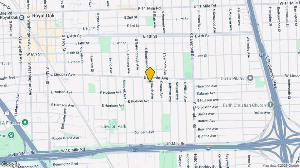 818 Etowah Ave Map and Location Details