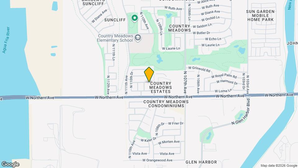 8074 N 109th Dr Map and Location Details