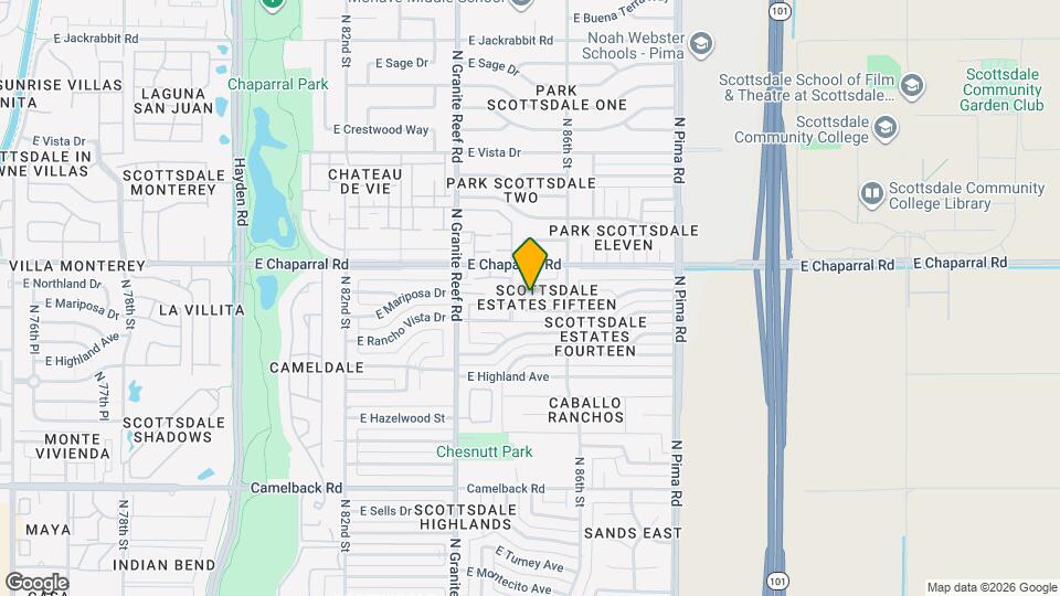 4907 N 85th St Map and Location Details