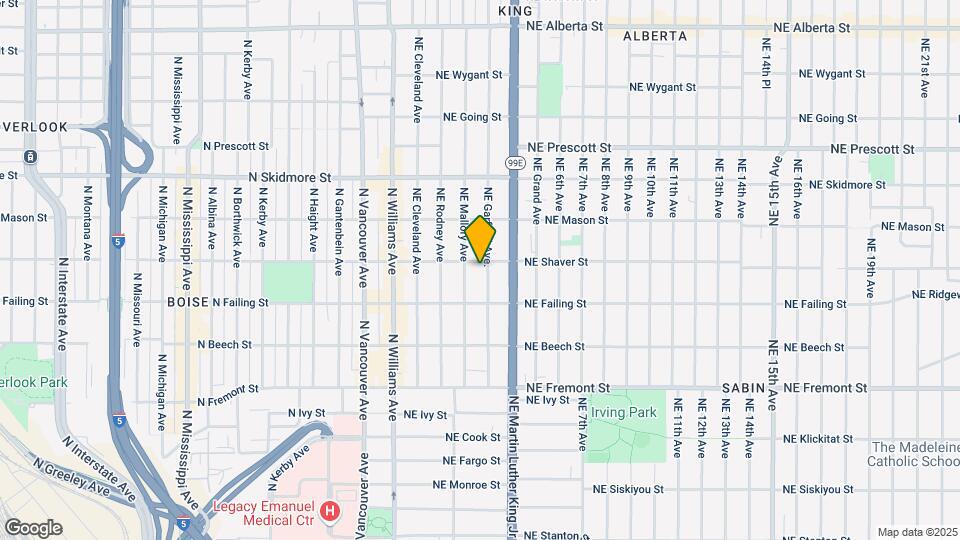 The Garfield Map and Location Details