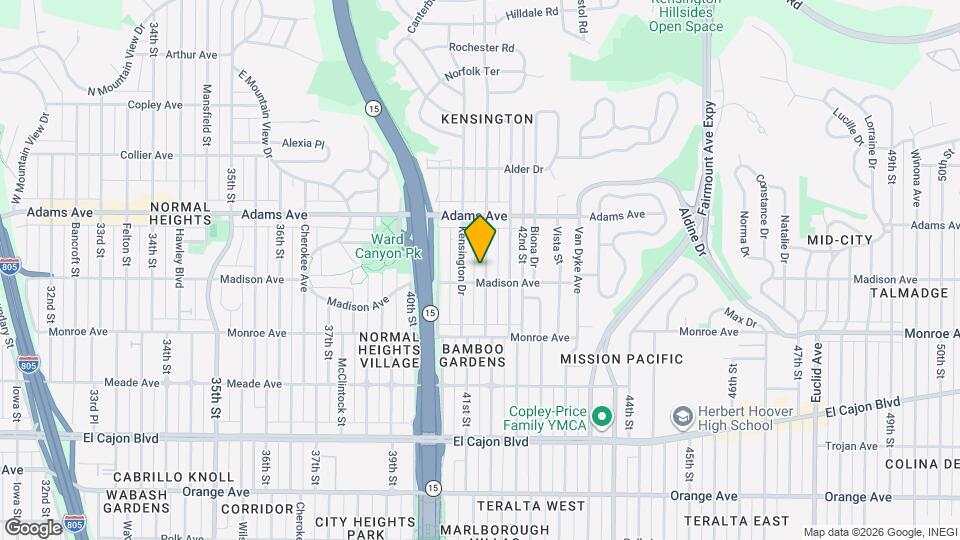 4618 Marlborough Dr Map and Location Details