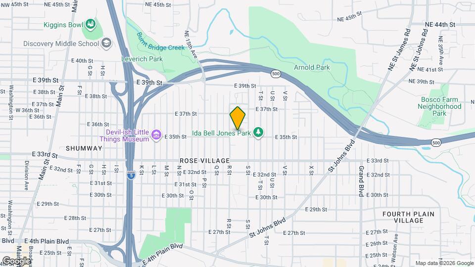 3509 R St, Unit D Mapa y Detalles de la Ubicación