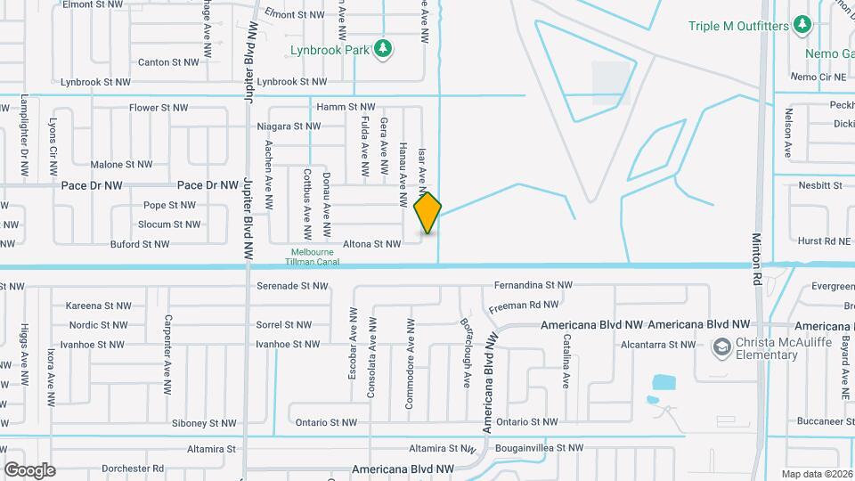 707 Isar Ave NW Map and Location Details