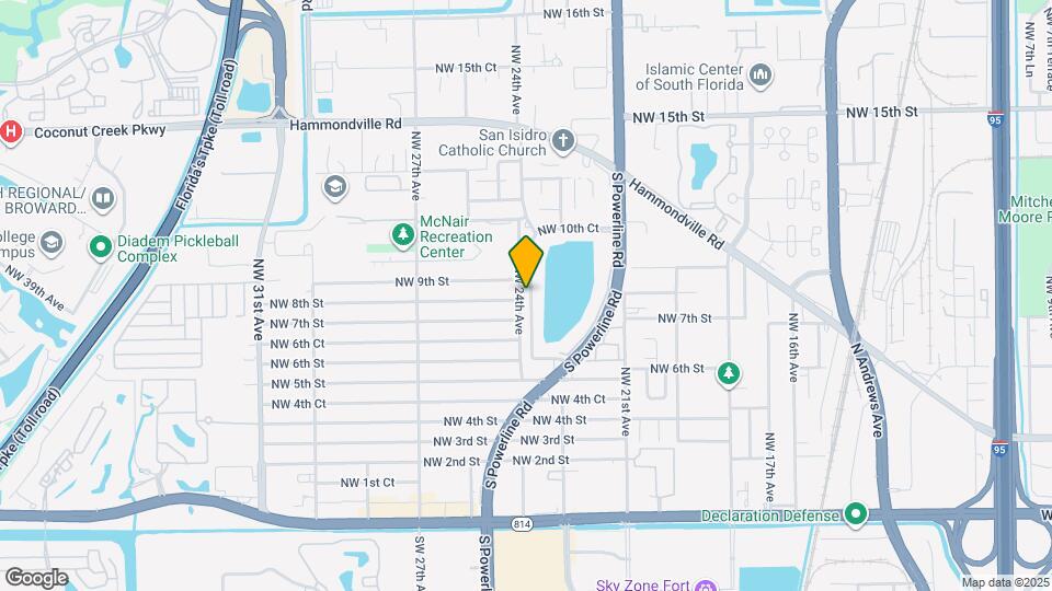 871 NW 23rd Terrace Map and Location Details