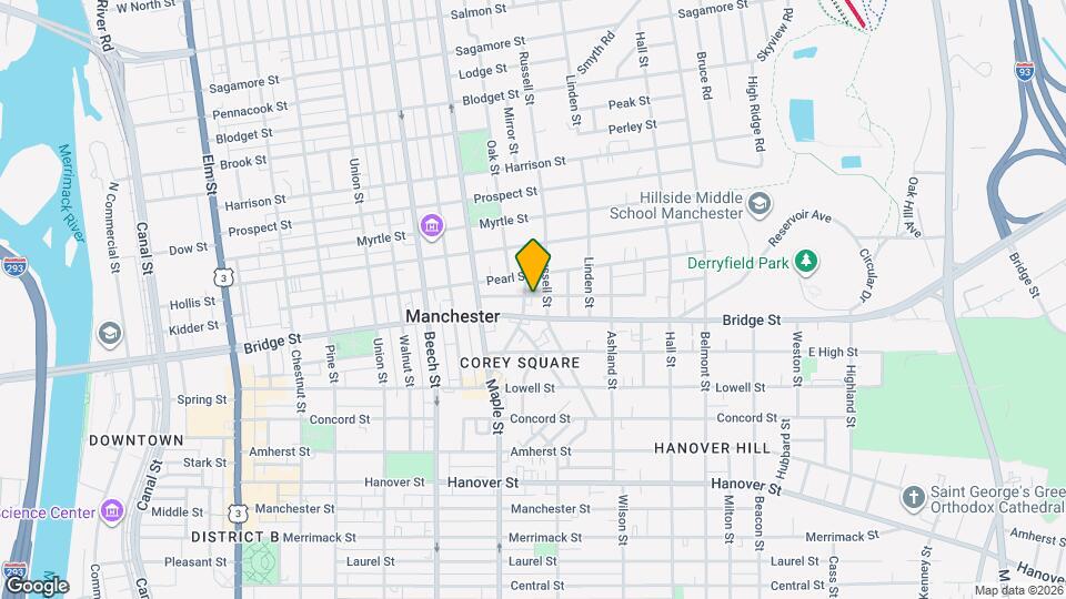 39 Arlington St Map and Location Details