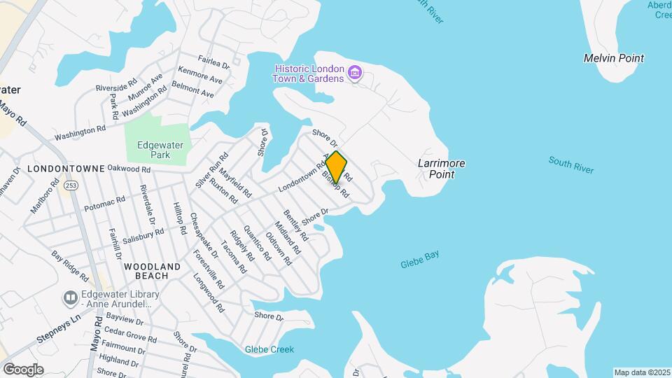 1618 Bishop Rd Map and Location Details