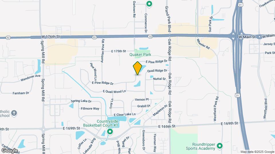 429 E Pine Ridge Dr Map and Location Details