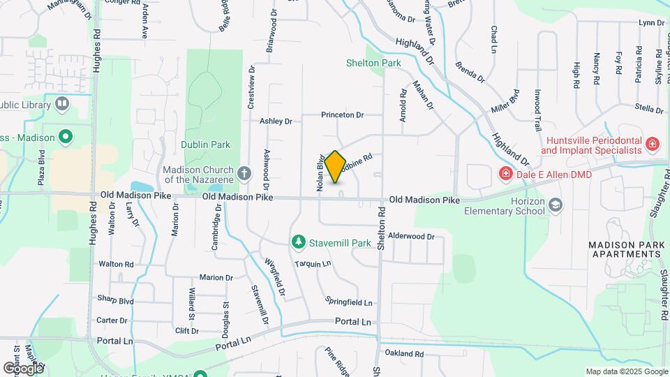 1103 Wayne Cir Map and Location Details