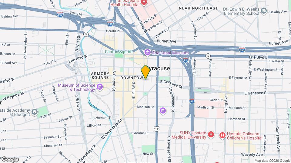 319 Montgomery St, Unit 4B Mapa y Detalles de la Ubicación