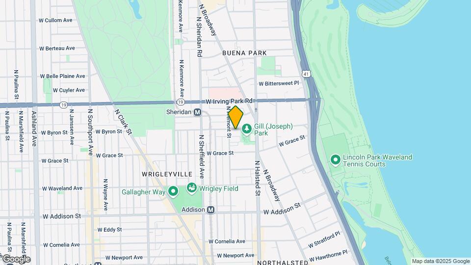 845 W. Sheridan Mapa y Detalles de la Ubicación