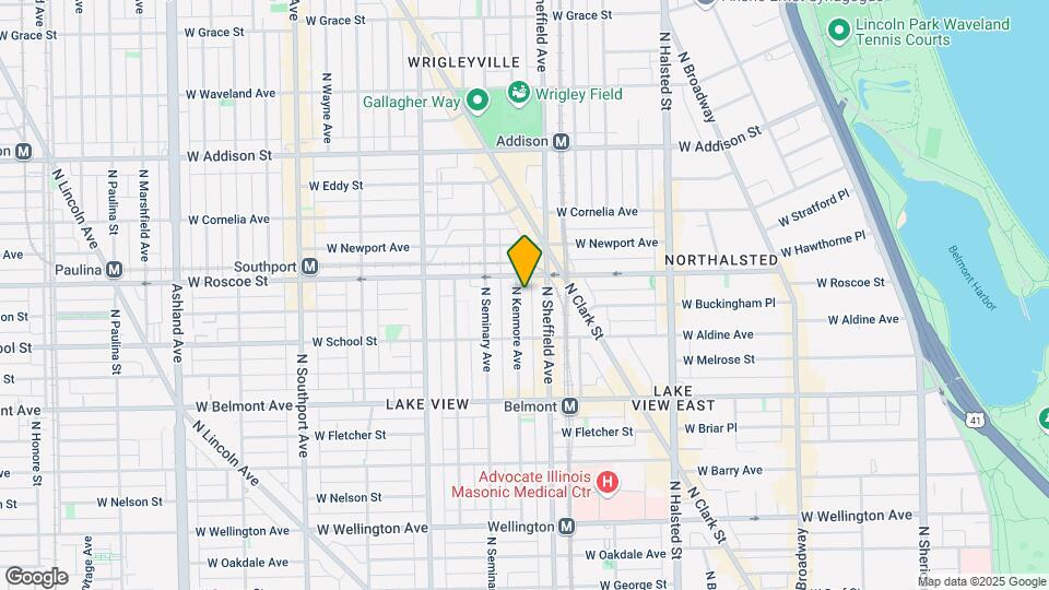 3343 N Kenmore Ave Mapa y Detalles de la Ubicación