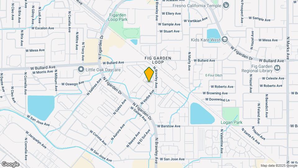 4020 W Fig Tree Ln Map and Location Details