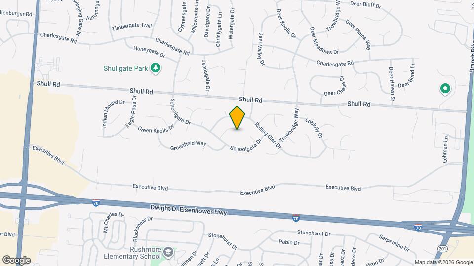 6382 Nightwind Ct Map and Location Details