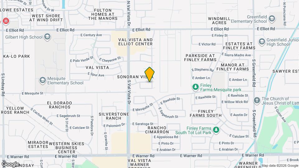 1735 E Palo Blanco Way Map and Location Details