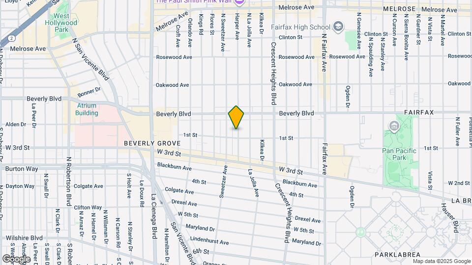 111 N Harper Ave Map and Location Details