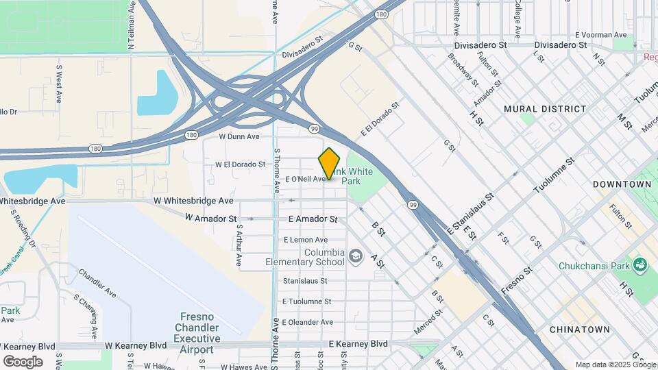 212 E O'Neil Ave Map and Location Details