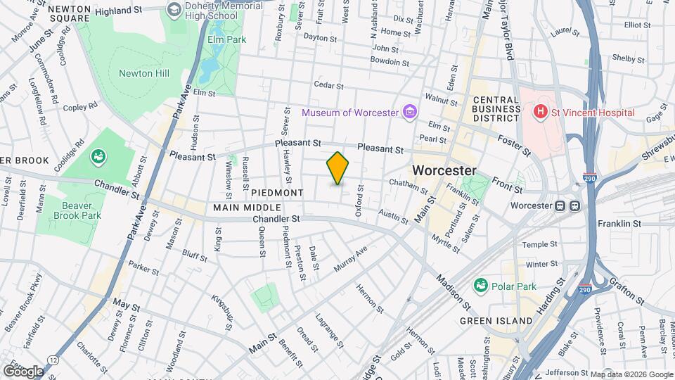 24 Crown St, Unit 3 Map and Location Details