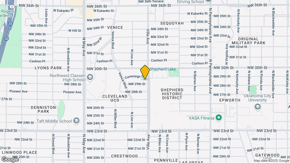 2505 NW 29th St Map and Location Details