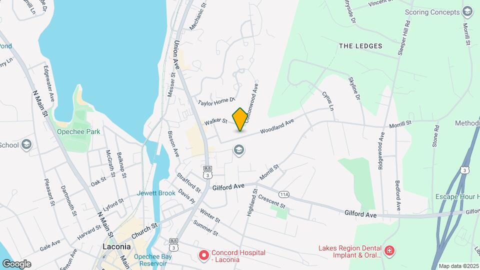 42 Woodland Ave Map and Location Details