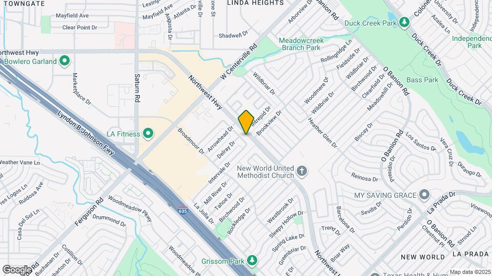 4926 Pinehurst Dr Map and Location Details