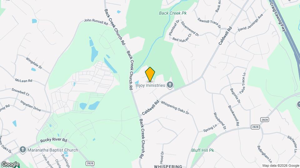 12322 Scott Creek Dr Map and Location Details