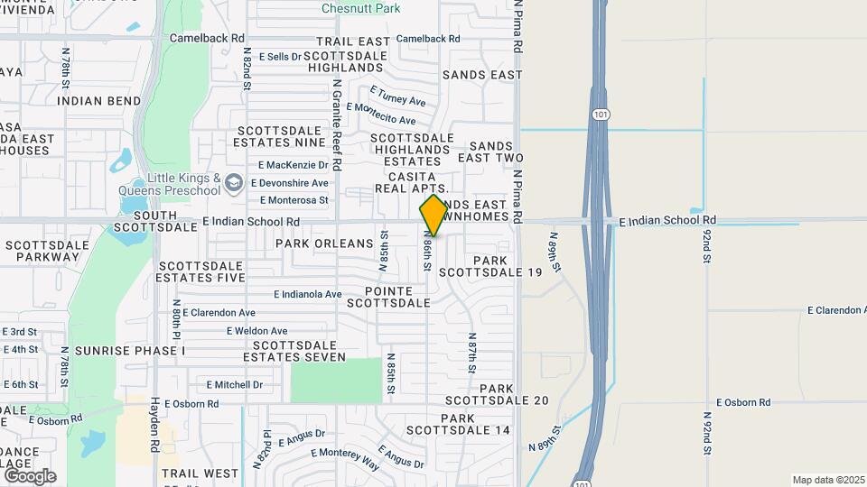 4001 N 86th St Map and Location Details