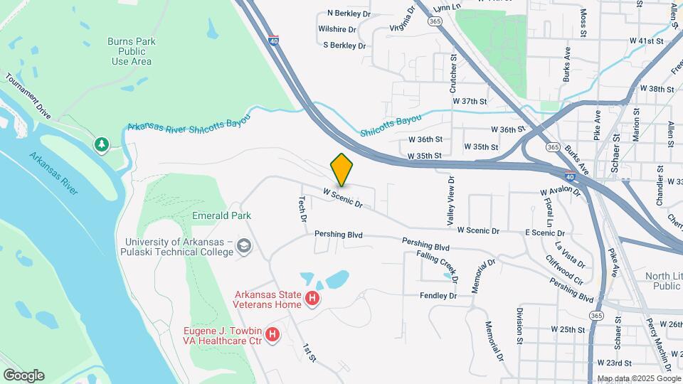 2511 Bay Oaks Dr Map and Location Details