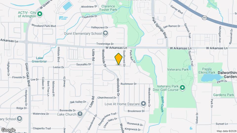 4208 Middlebrook Dr Mapa y Detalles de la Ubicación