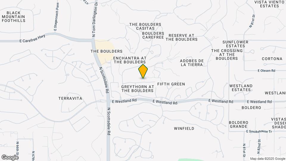 7466 E High Point Dr Map and Location Details