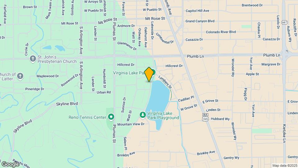 2125 Lakeside Dr Map and Location Details
