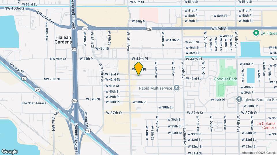 1501 W 42nd St Map and Location Details