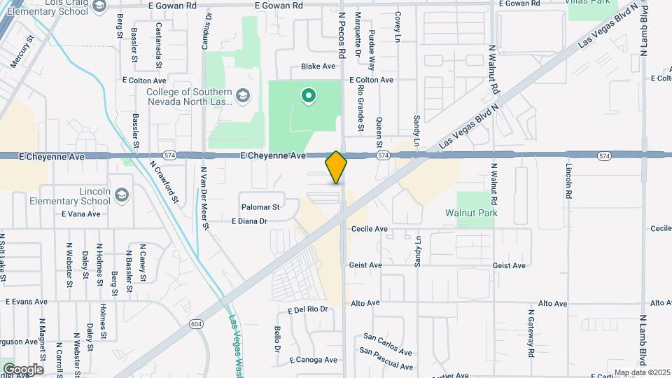 3445 College View Ct Mapa y Detalles de la Ubicación