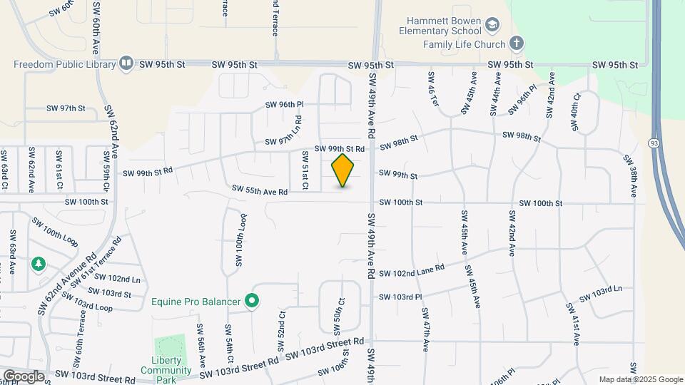 15890 SW 55th Ave Rd Mapa y Detalles de la Ubicación