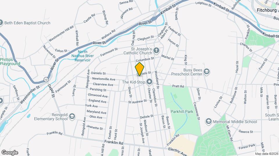 119 Madison St Map and Location Details