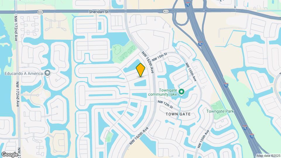 16190 NW 14th St Mapa y Detalles de la Ubicación