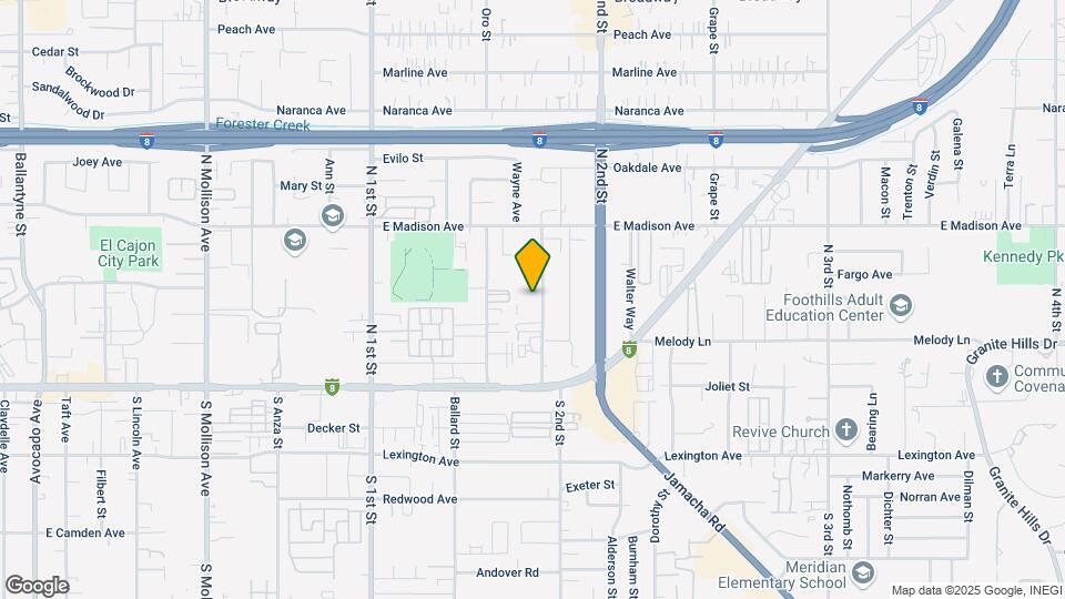 314 Shady Ln Map and Location Details