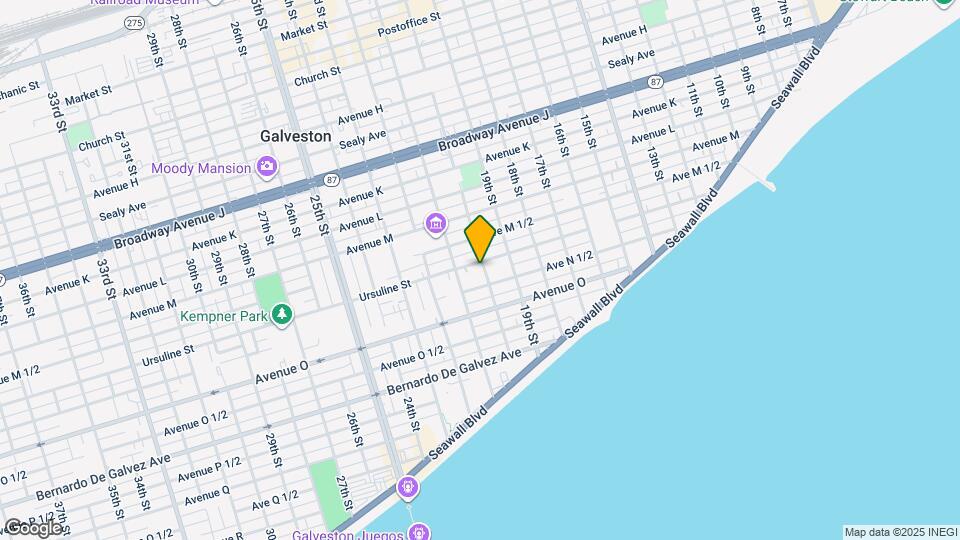 1507 20th St Map and Location Details