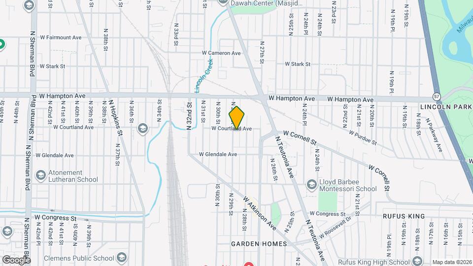 4660 N 29th St Map and Location Details