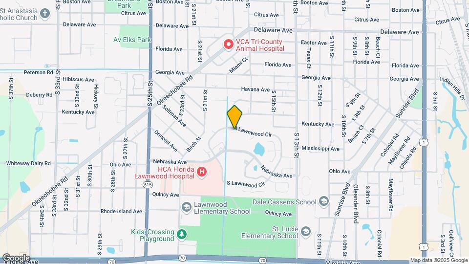 1850 Nebraska Ave Mapa y Detalles de la Ubicación