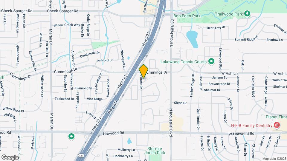 3501 Vista Way Map and Location Details