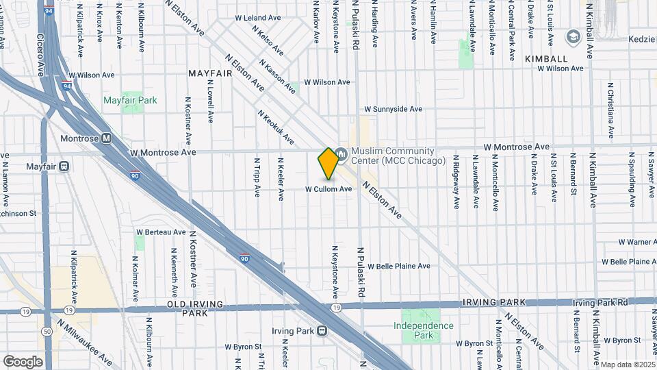 4300 N Keystone Ave Map and Location Details