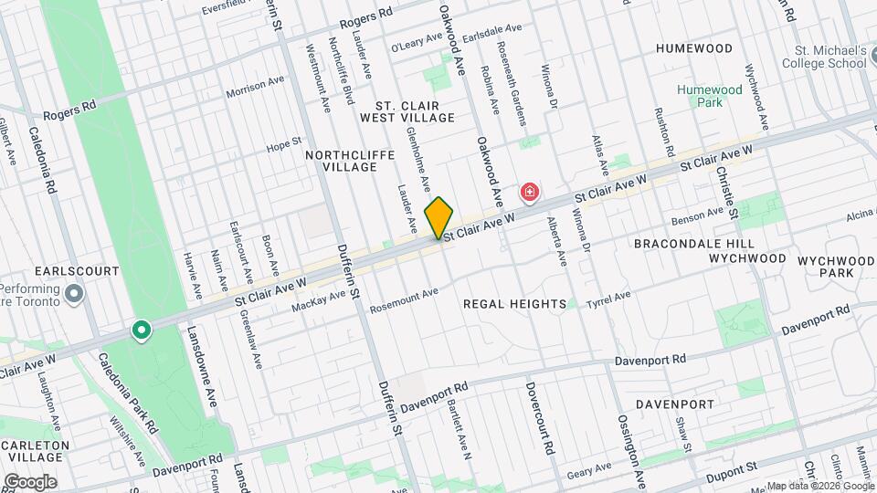 94 Glenholme Ave Map and Location Details