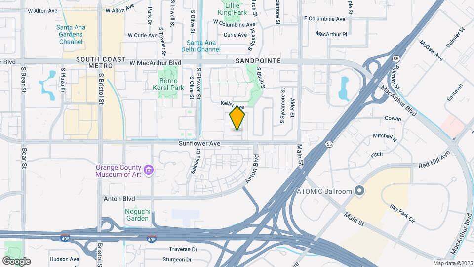 406 W Stevens Ave Mapa y Detalles de la Ubicación